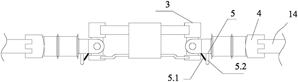 Helicopter rotor hub bridle test board and test method therefor