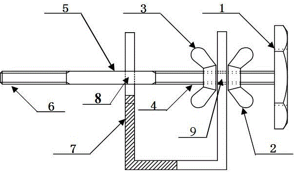 A positioning and moving gis isolating switch motor replacement locking jig