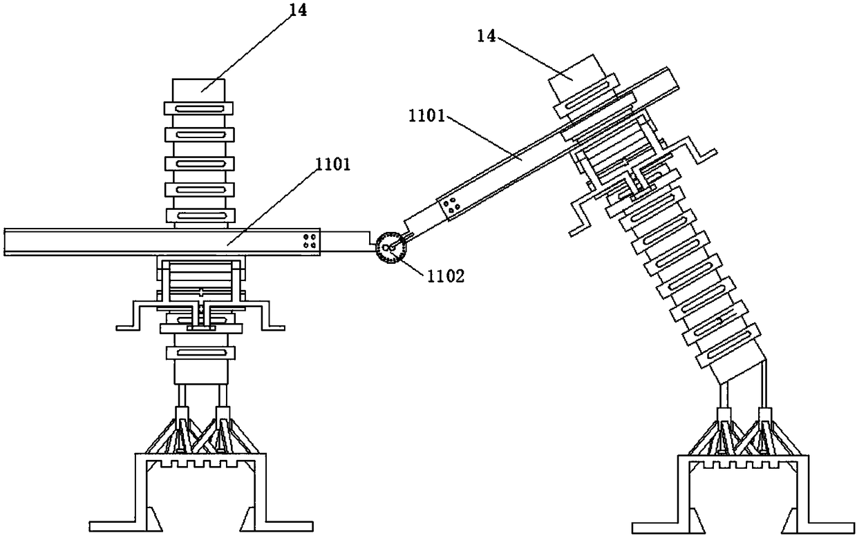 A combined cable tray