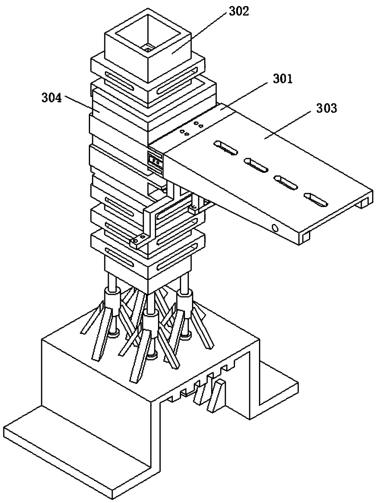 A combined cable tray