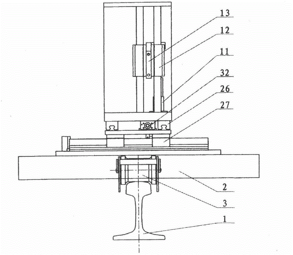 Automatic steel rail inclined joint electrical arc welding method and device