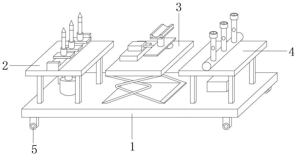 Grouting device for high rock burst and using method