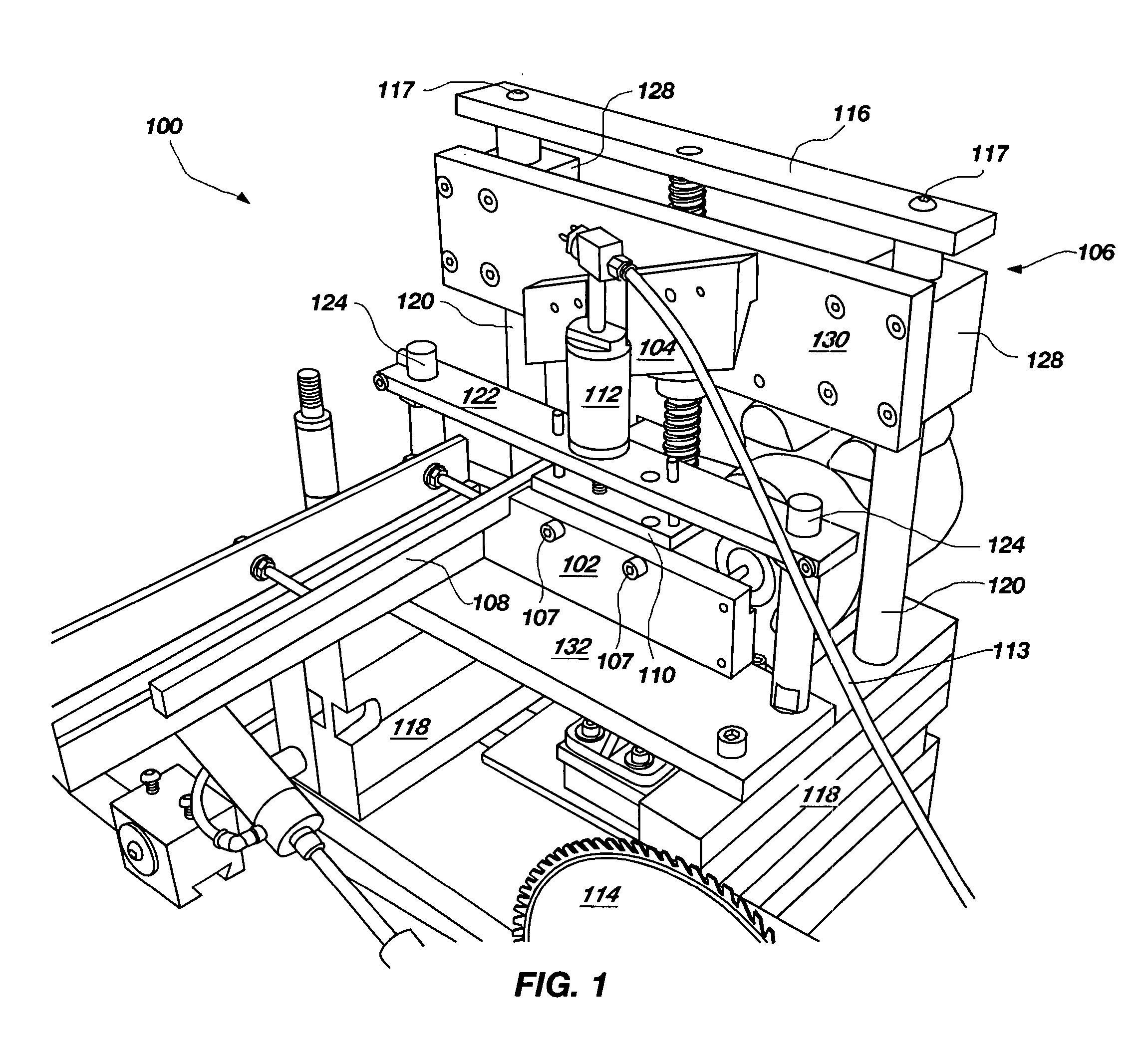 Coping apparatus and method of operation