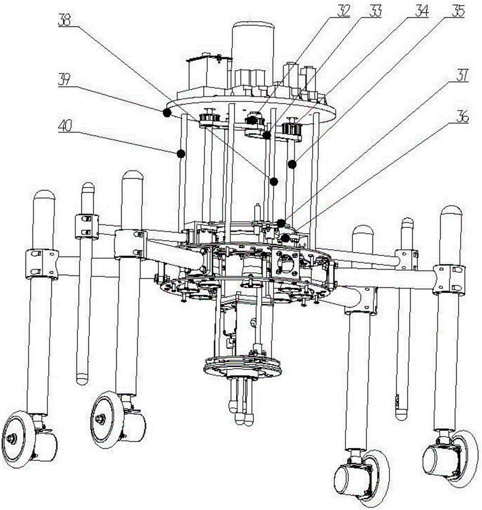 Fully-automatic external ternary exercising machine