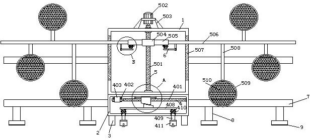 Shooting training device for football training