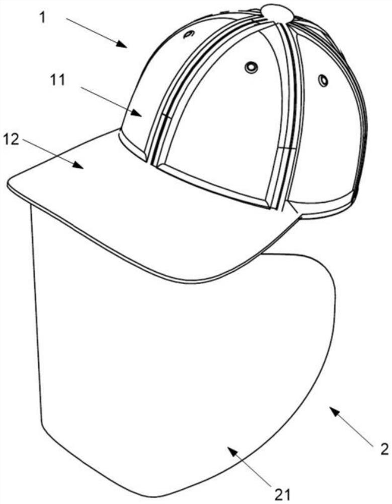 Cap, protective cover and production method thereof