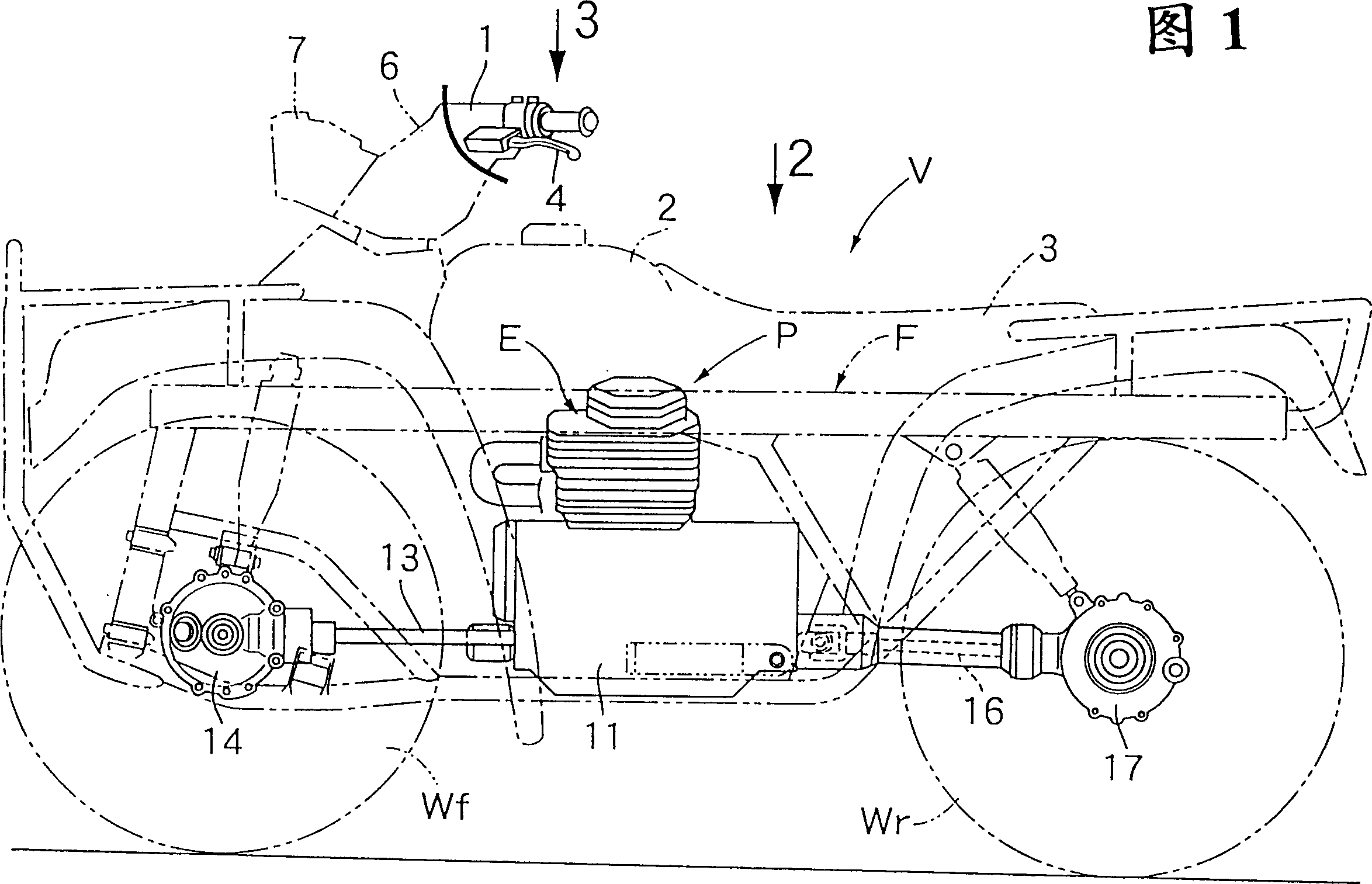 Power transmission device for vehicle