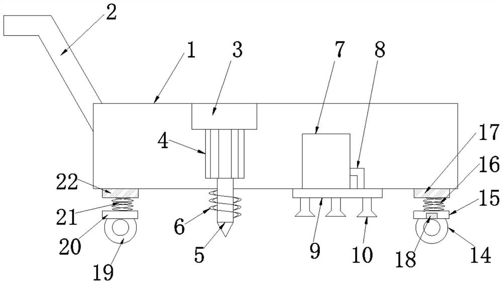 Farm tool facilitating tea planting