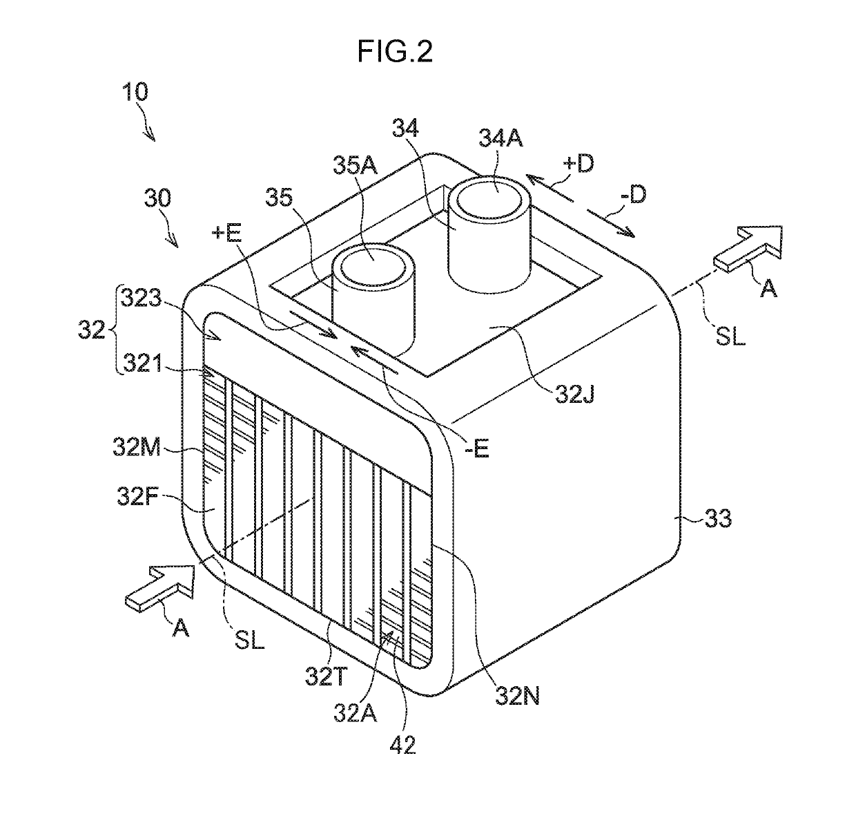 Exhaust heat recovery unit