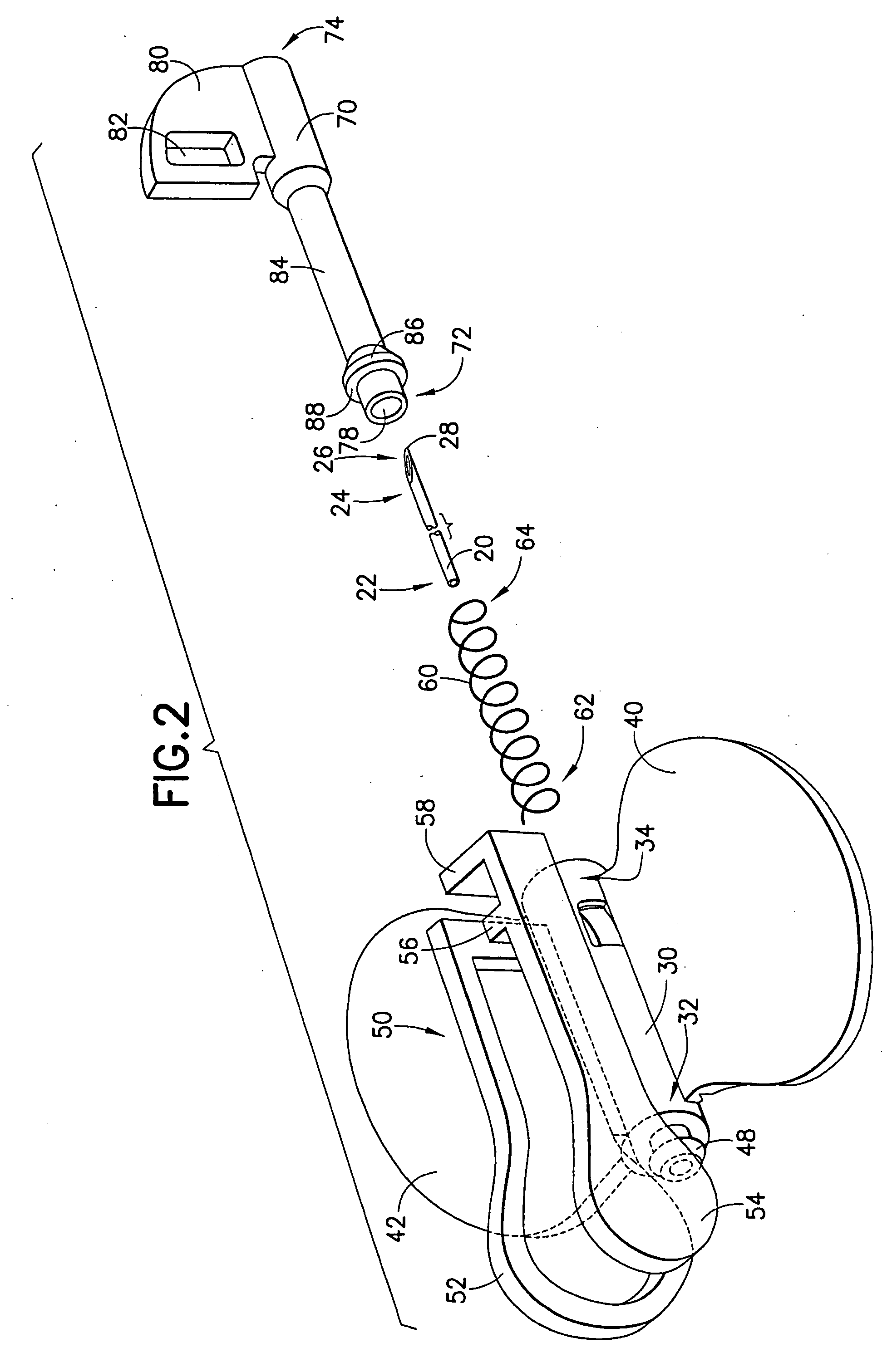 Selectively passive forward shielding medical needle device