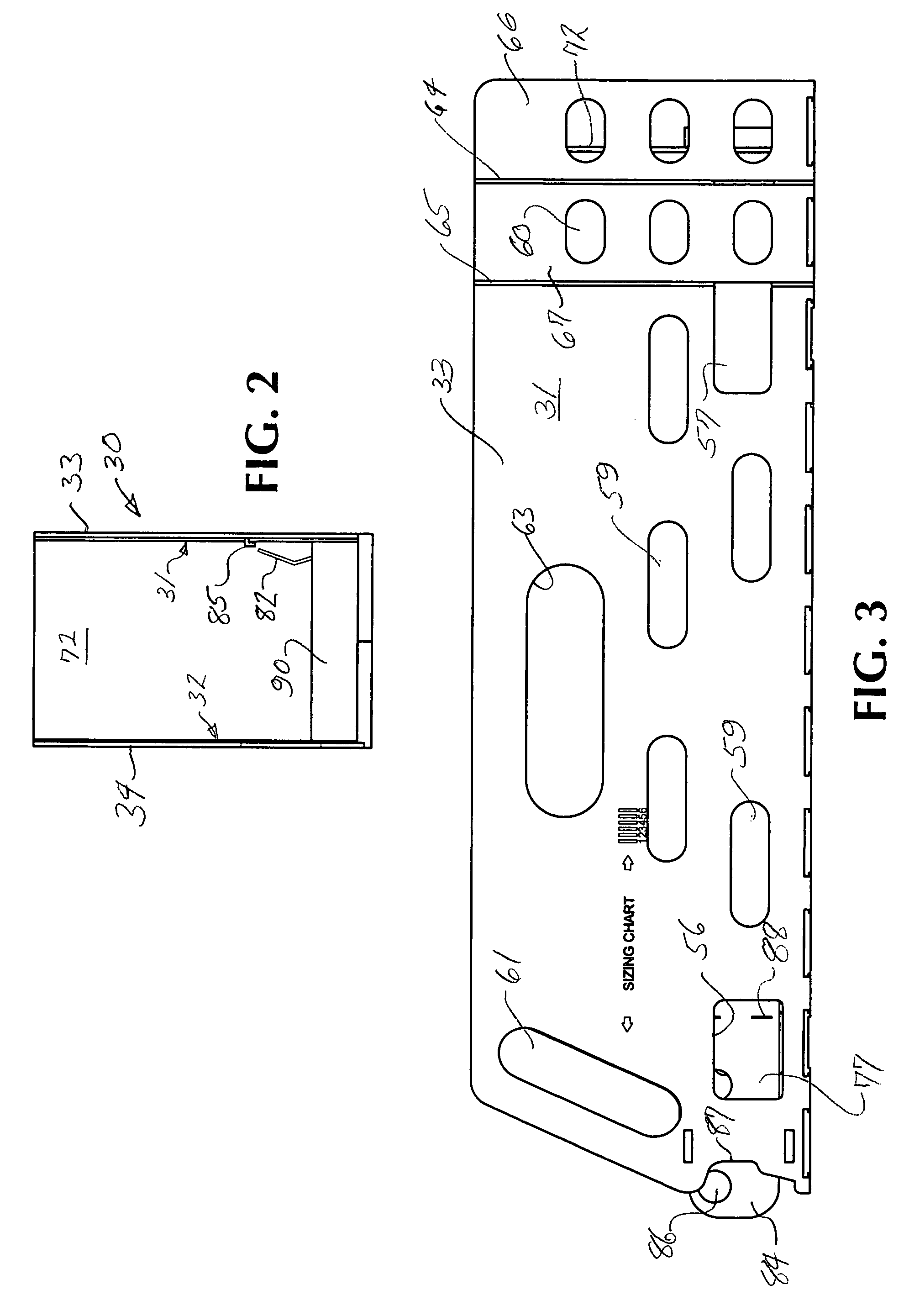 Merchandising tray for food products and the like