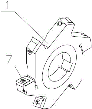 Rough and fine composite multi-edged boring tool