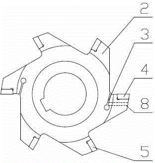 Rough and fine composite multi-edged boring tool