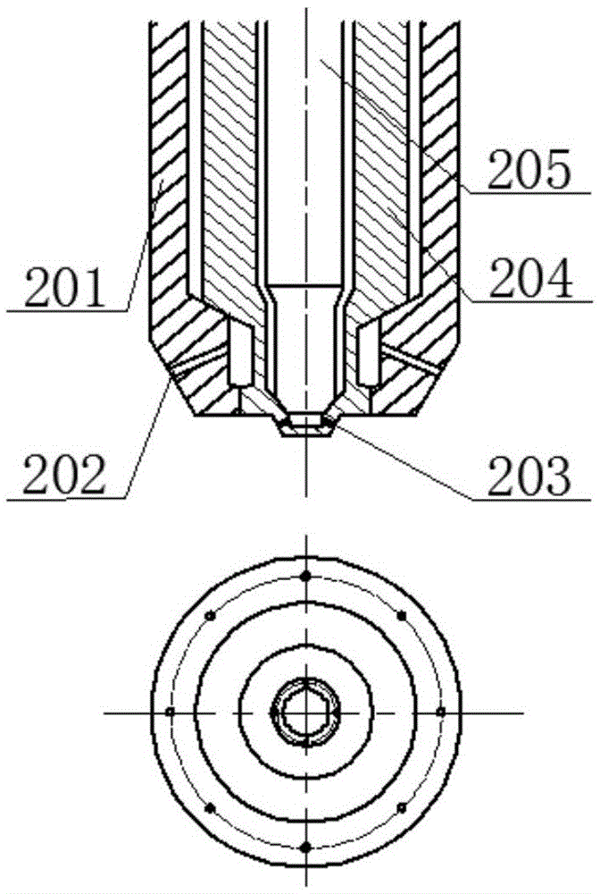 Dual fuel engine combustion system and method based on switchable fuel injector