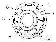 Antiskid reducer sealing cover for electric power