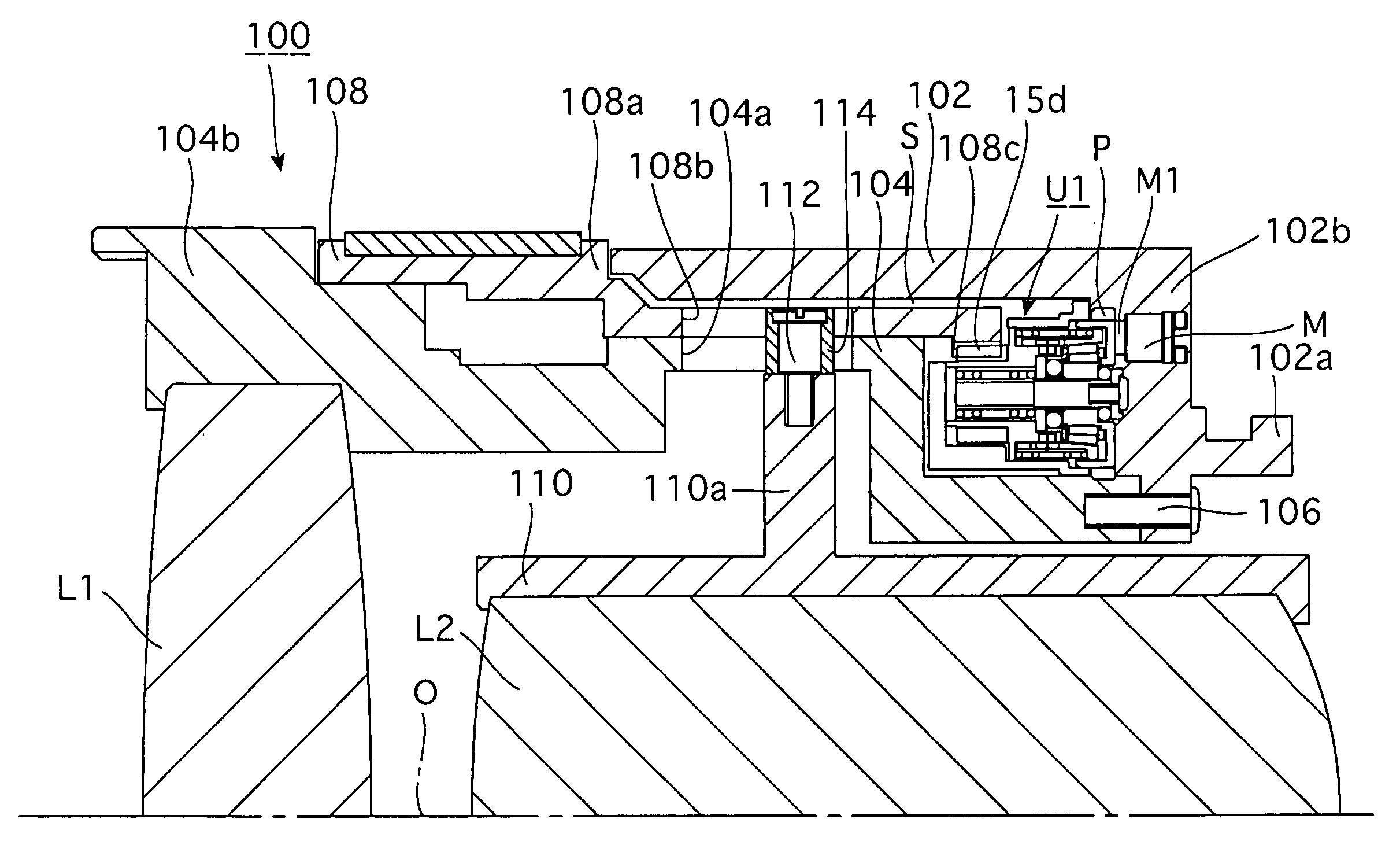 One-way rotational transfer mechanism, and a lens barrel incorporating the same