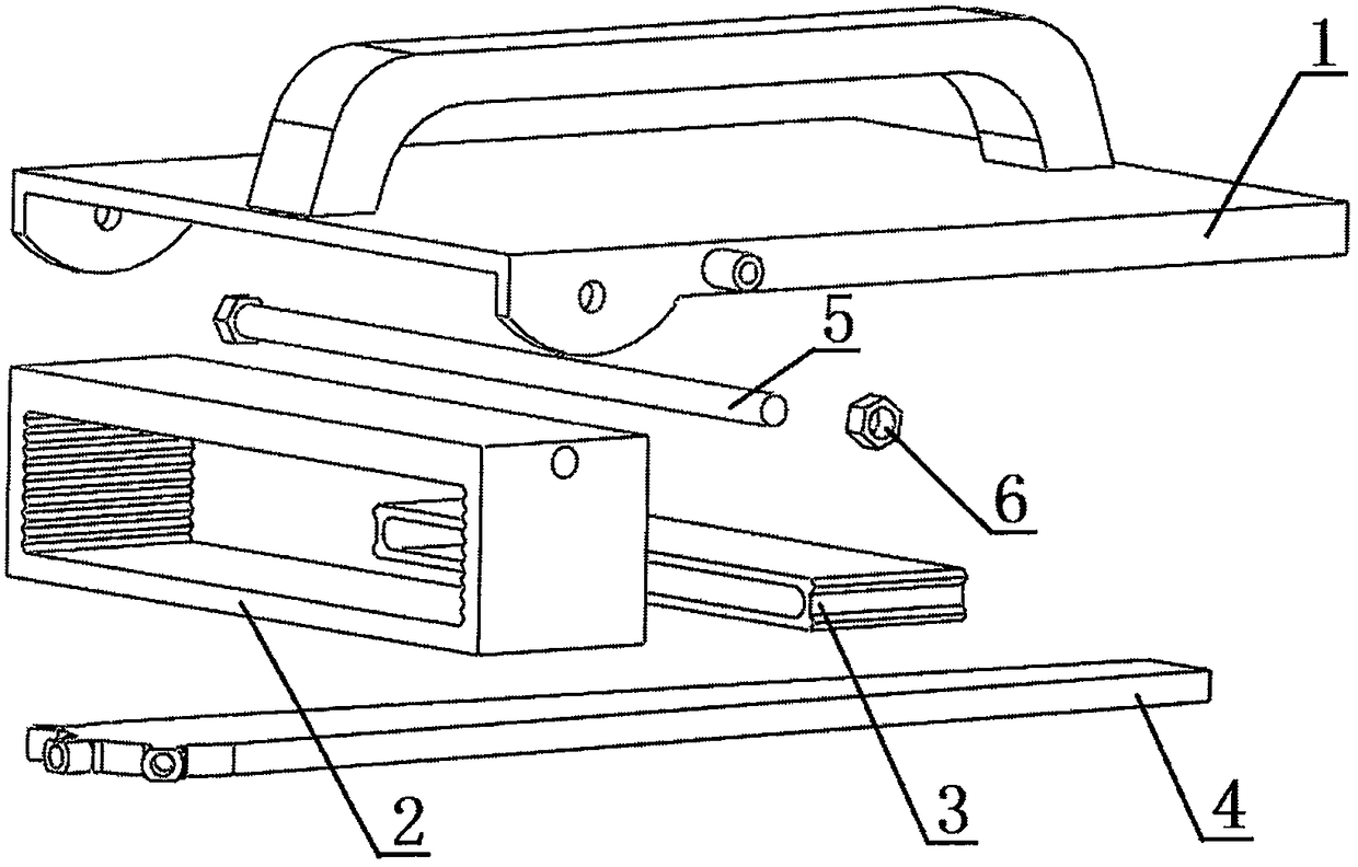 Breast cancer flap dissection apparatus capable of fixing skin