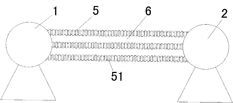 Diffusion flow equalizing plate used for horizontal diffusion furnace