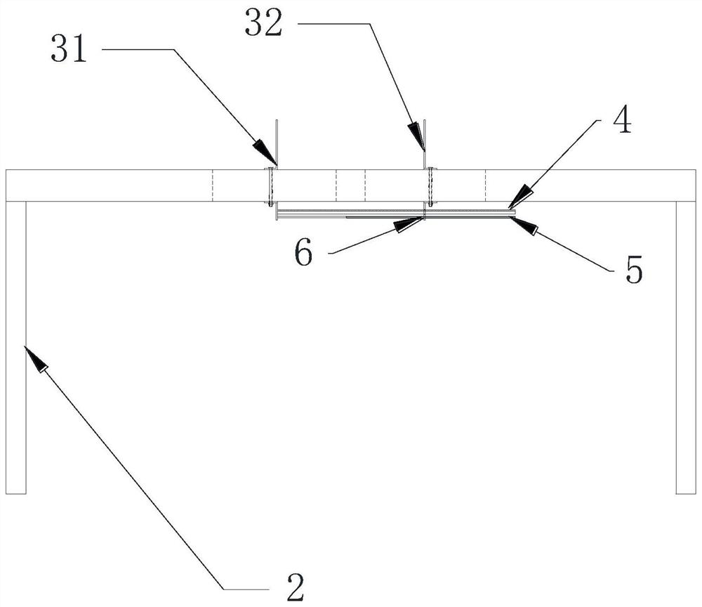 Jig frame for welding steel structure members