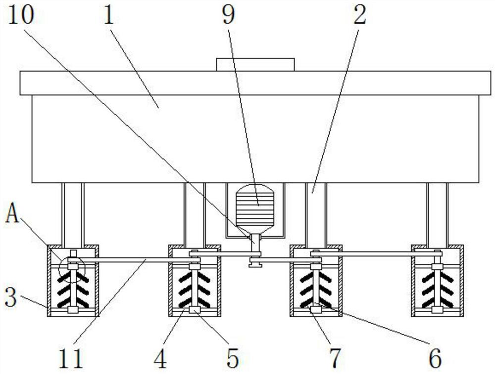 A plow rotary seeding structure for agricultural machinery to prevent clogging