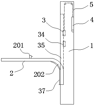 Door opening simulated anti-collision warning device used before car door opening