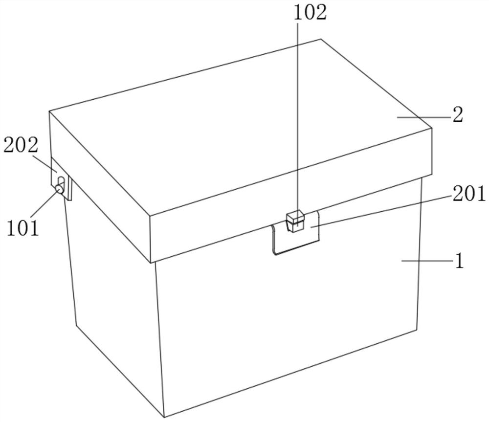 Water sample placing box for water quality monitoring