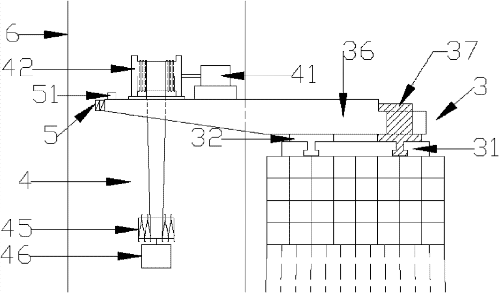 Marine fan integrated setting system