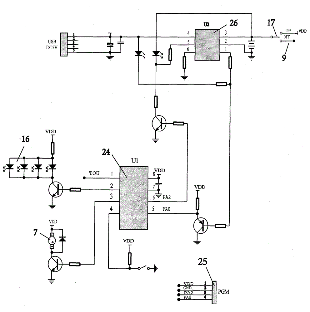 Intelligent touch shaver control device