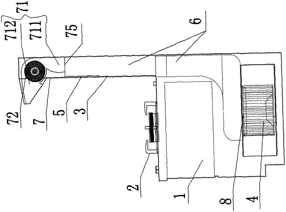 Integrated cooker with efficient air suction function