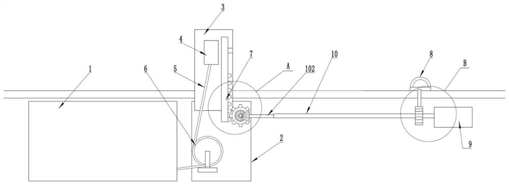 Hidden charging pile and control method thereof