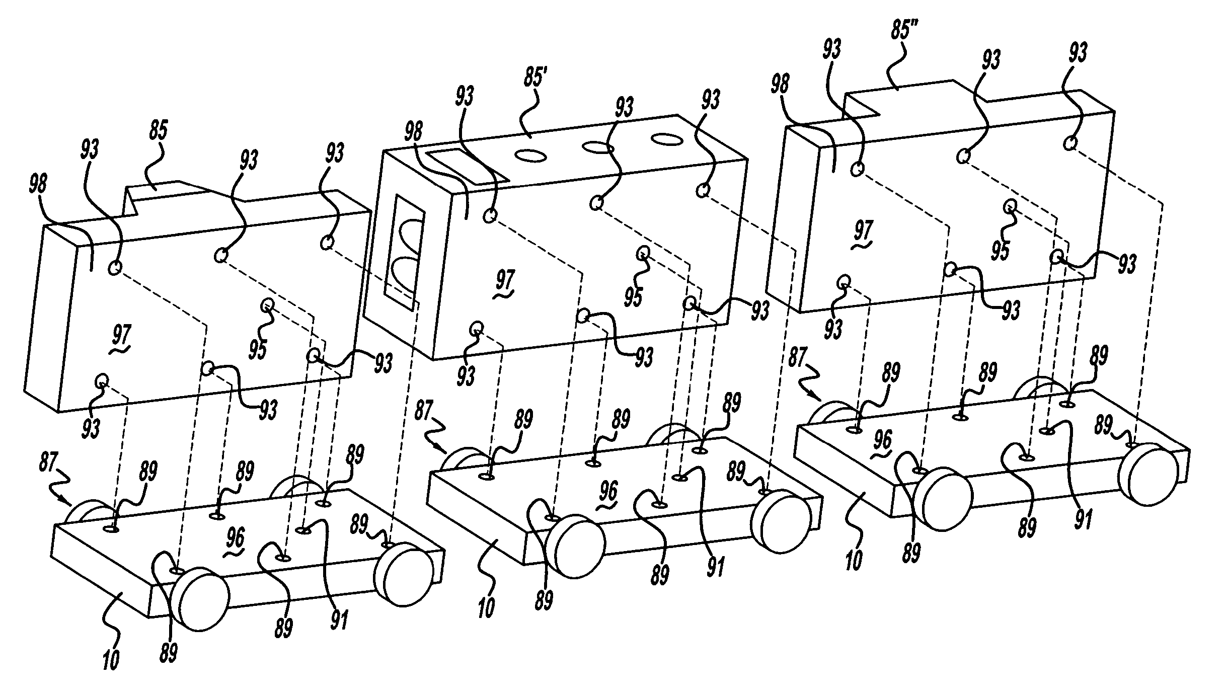 Vehicle body interchangeability