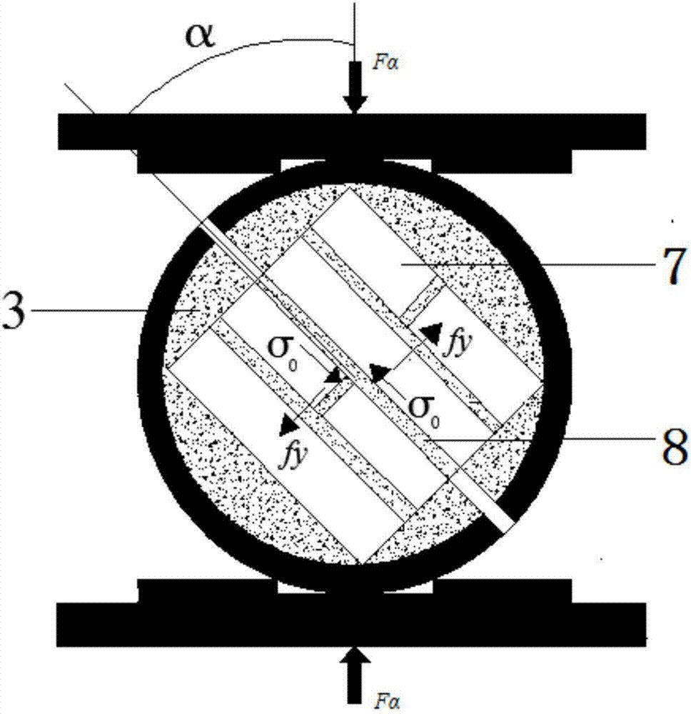 Shear press apparatus for masonry and method for testing shear press combined strength of masonry