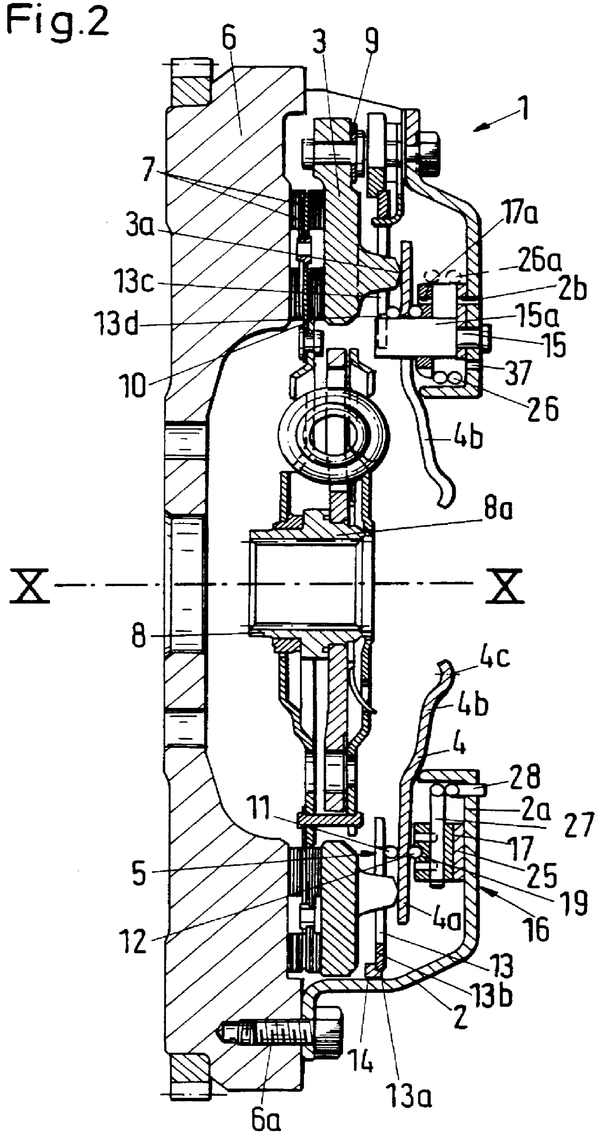 Self-adjusting friction clutch