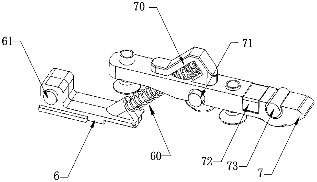 Concealed handle integrated lock