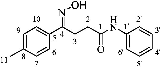 N-phenyl-4-phenylbutyramide oxime and its derivatives with anti-hepatitis B virus activity