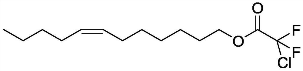 Sex pheromone composition for preventing and treating Melicleptria scutosa