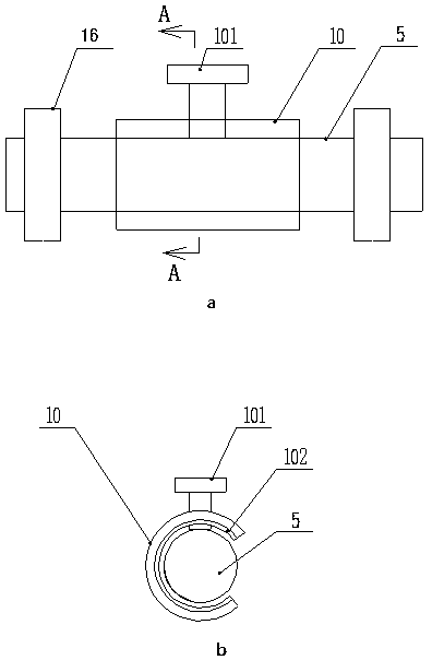 Fixture for detecting bonding performance of fiber cement substrate and detection method