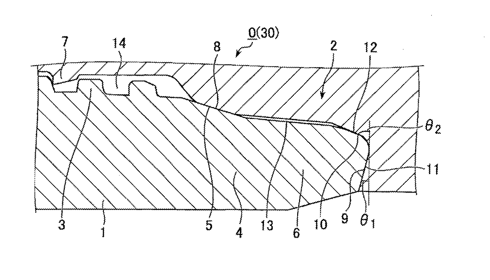 Threaded joint for pipes