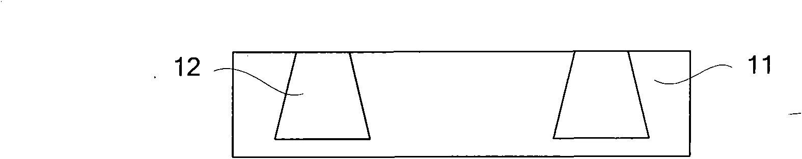 Method for detecting bottom outline of contact plug