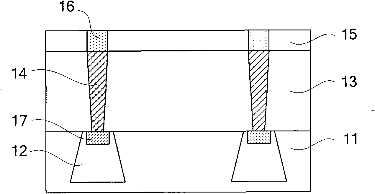 Method for detecting bottom outline of contact plug