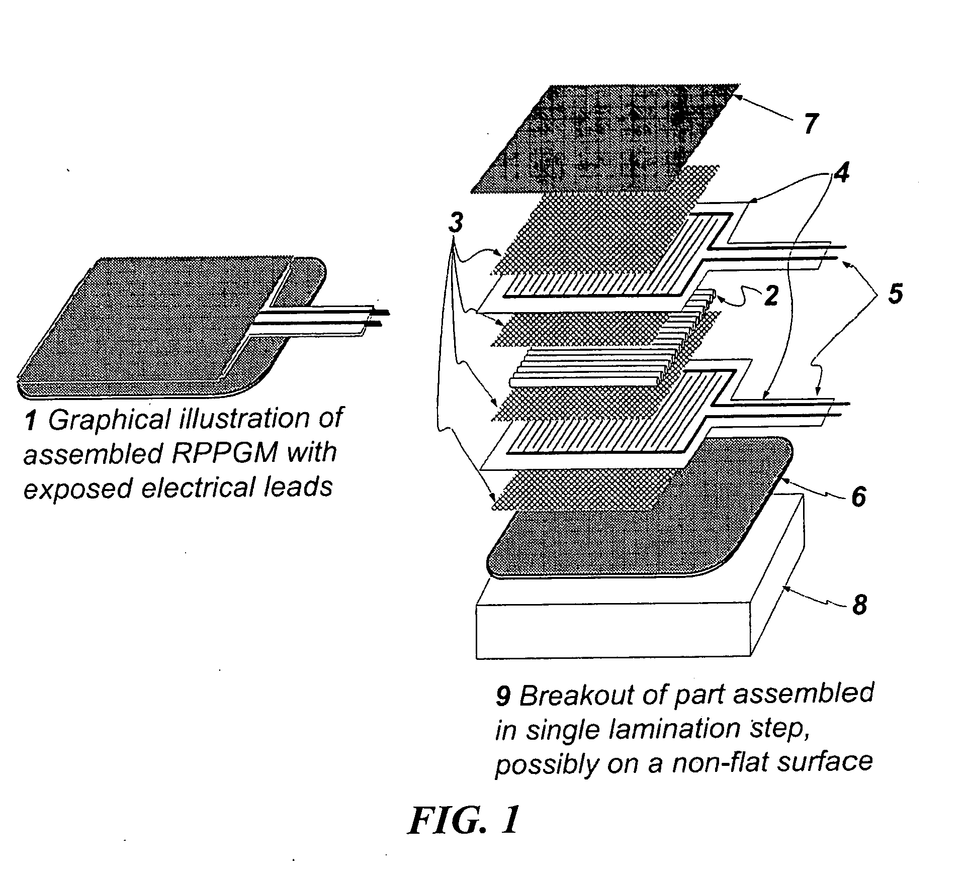 Robust piezoelectric power generation module