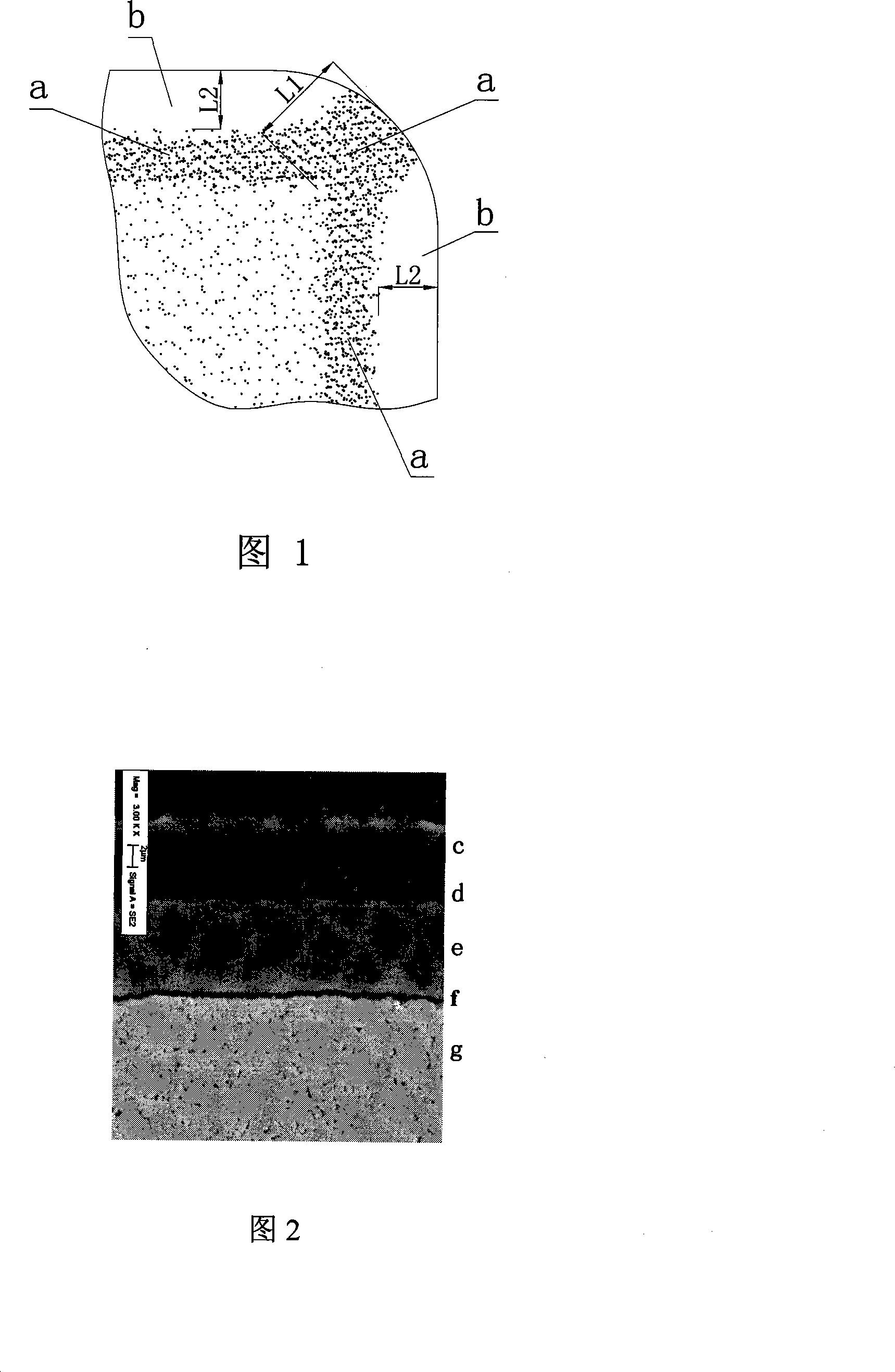 Coating blade for processing cast iron