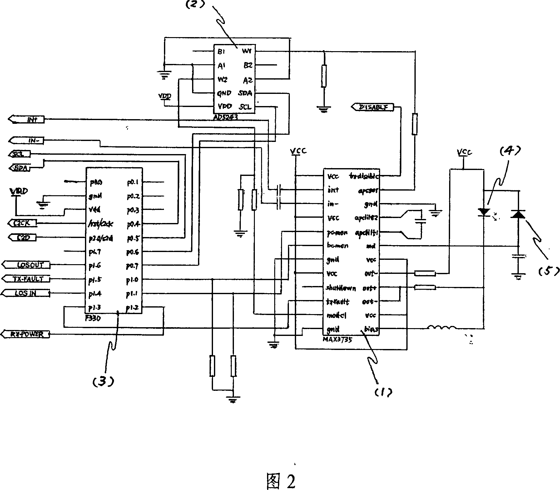 Control method and control circuit of output light power and extinction ratio of light transmitter