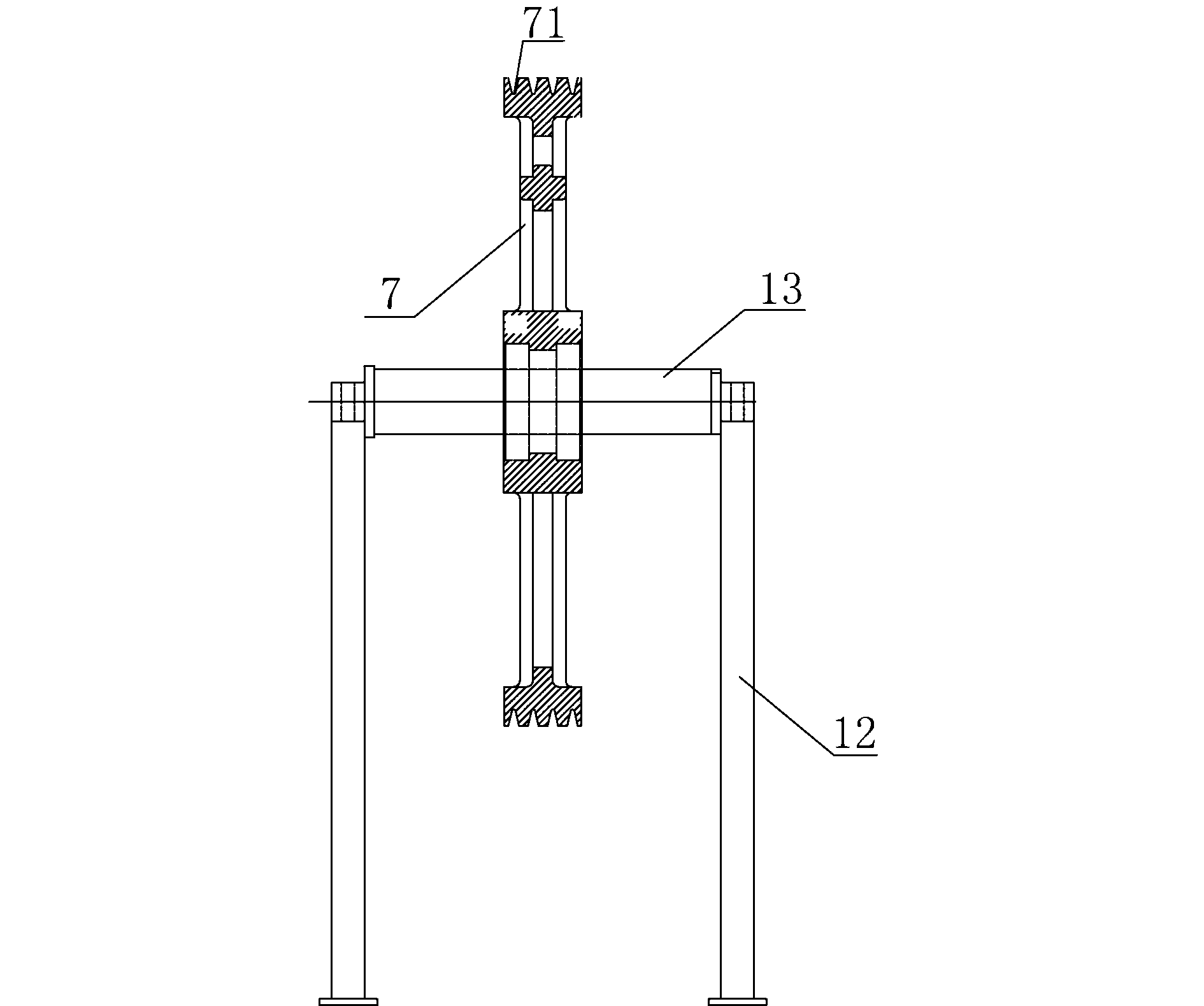 Steel wire boronation and drying device