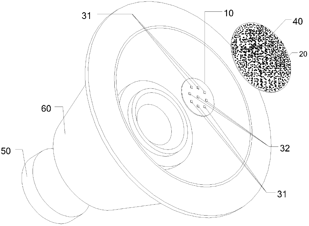 Light emitting diode (LED) light source component and LED lamp provided with same