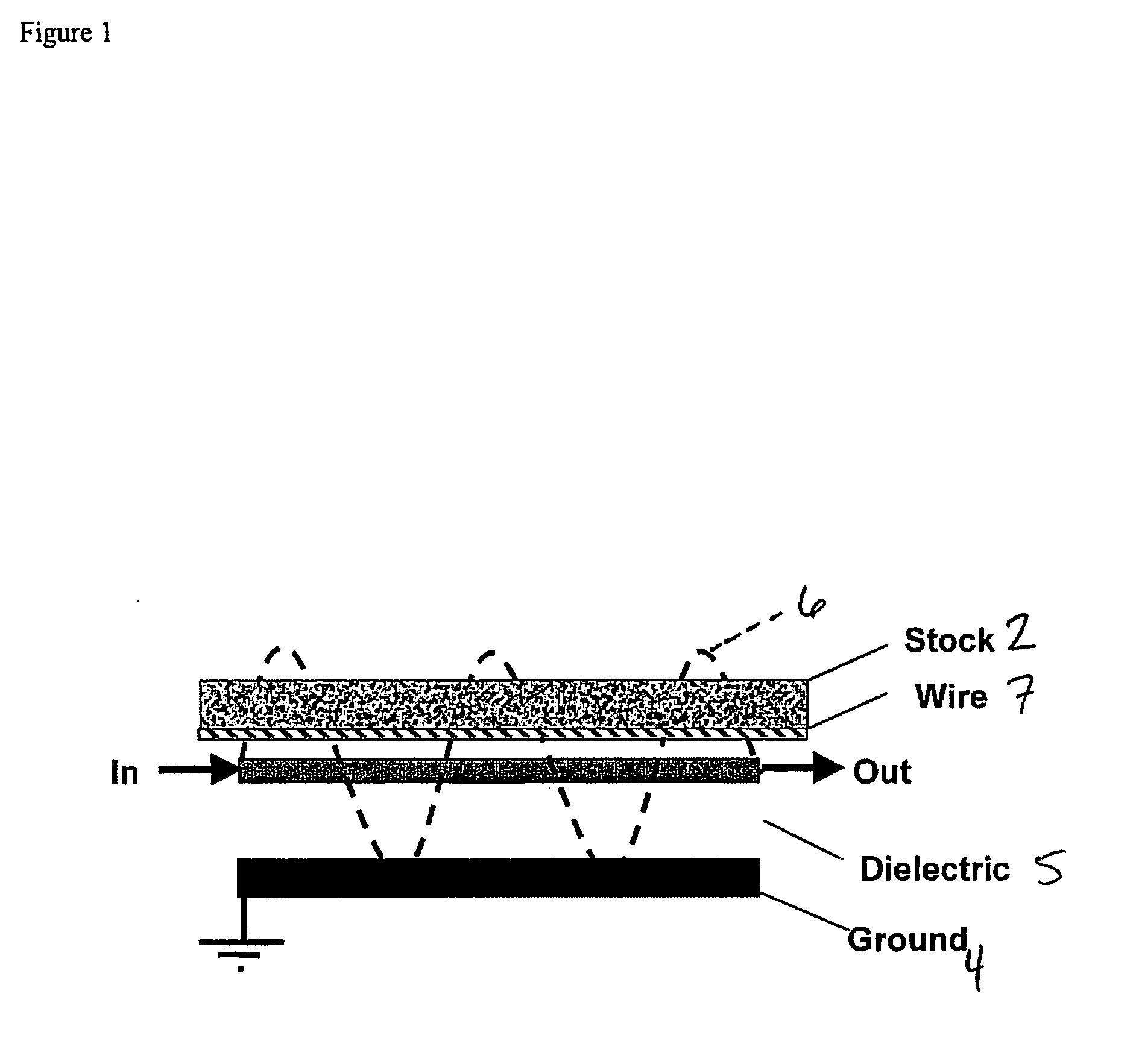 Microwave water weight sensor and process