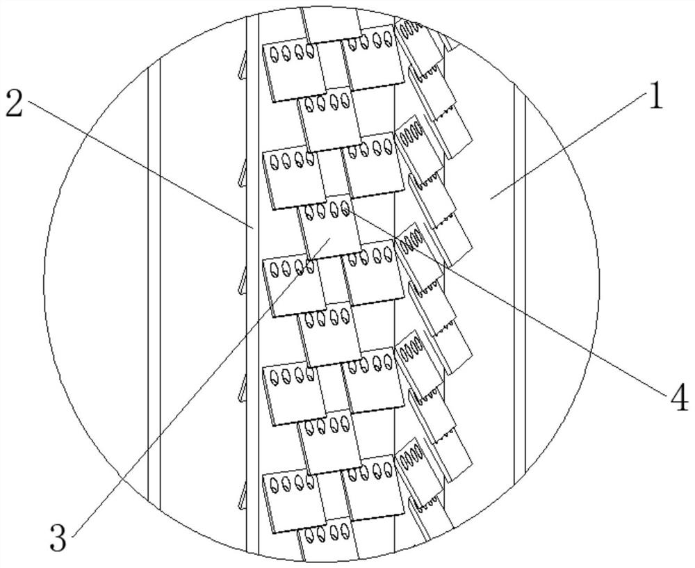 A cooling device for a transformer