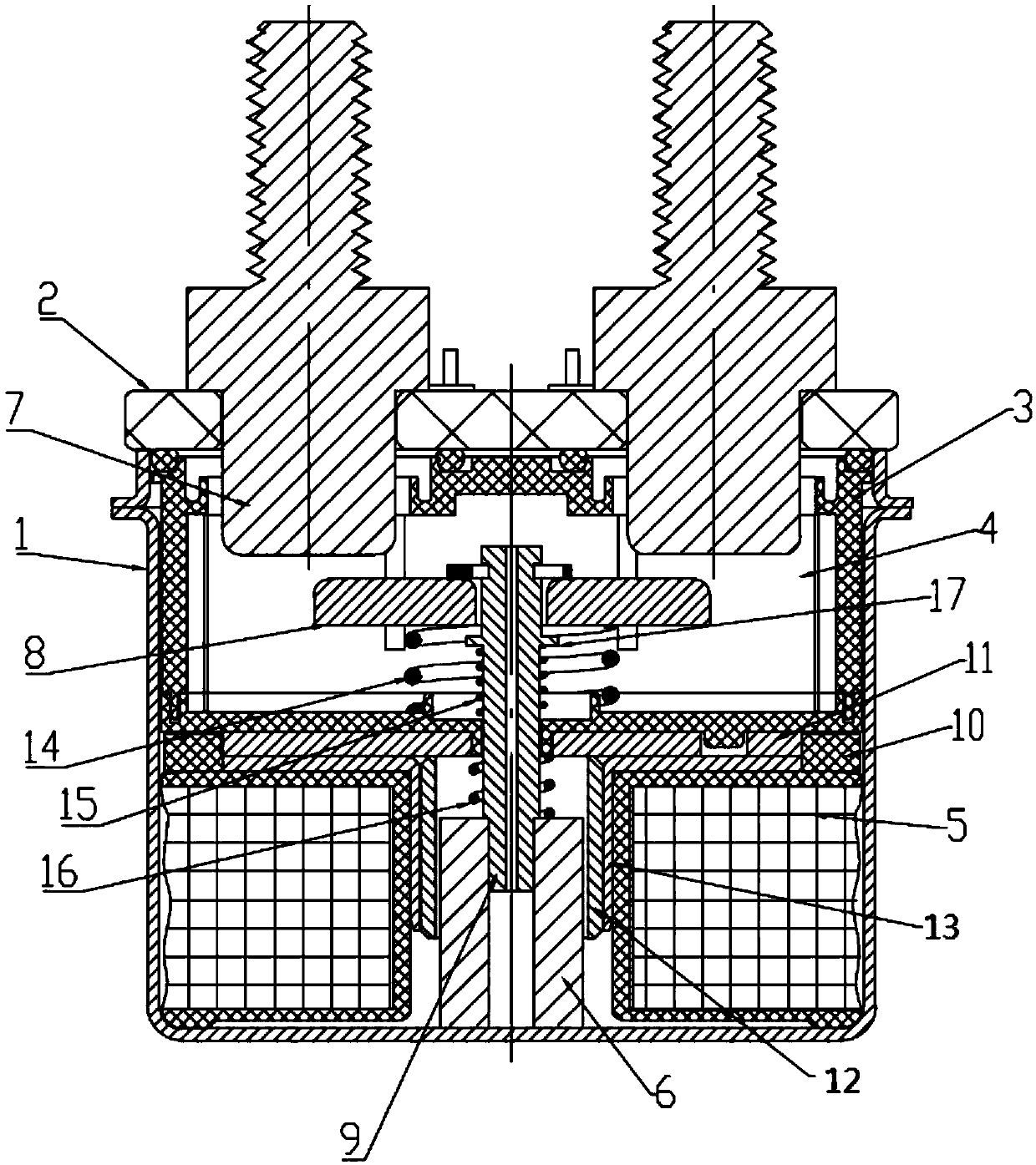 Magnetic Latching Energy Saving HVDC Contactor