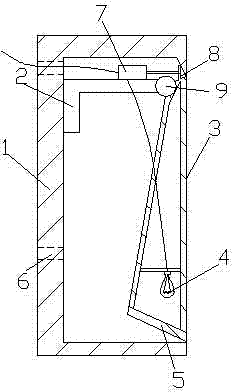 Wall surface concealed type lamp