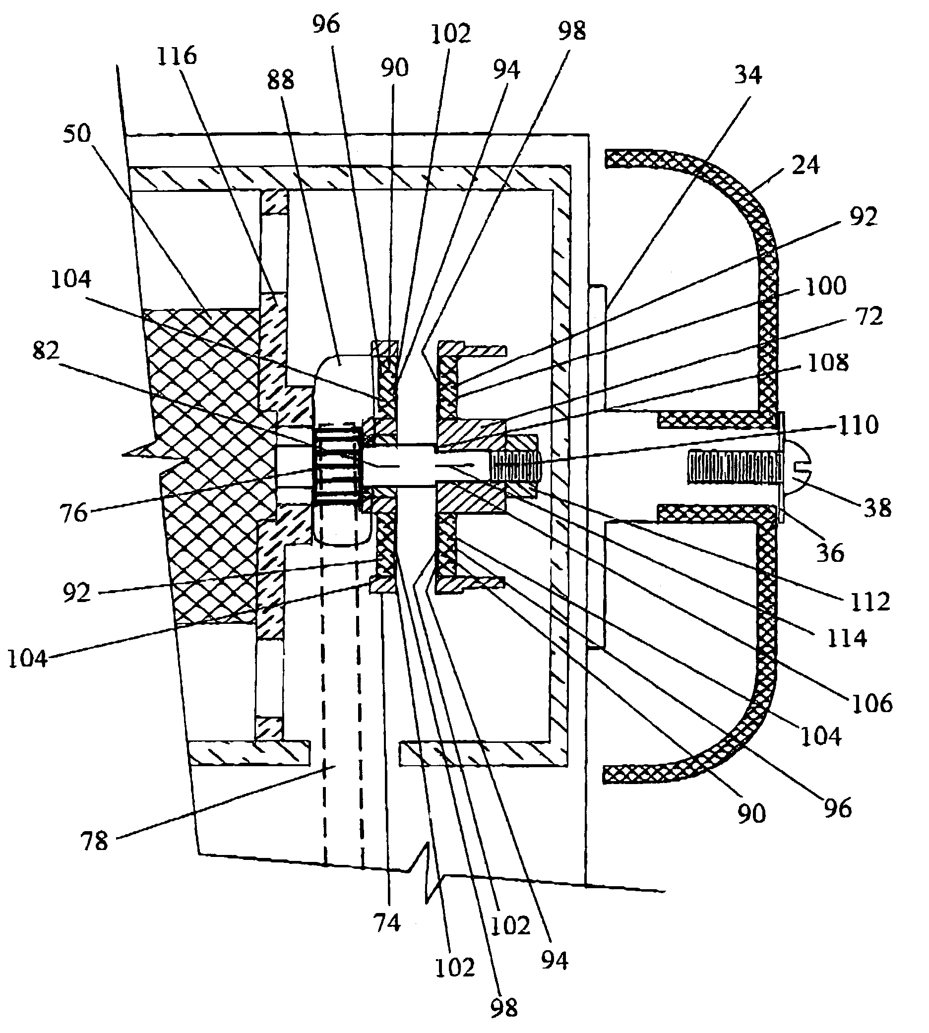 Appliance which utilizes a magnetic clutch to transmit power from a drive means to a movable member and a magnetic clutch